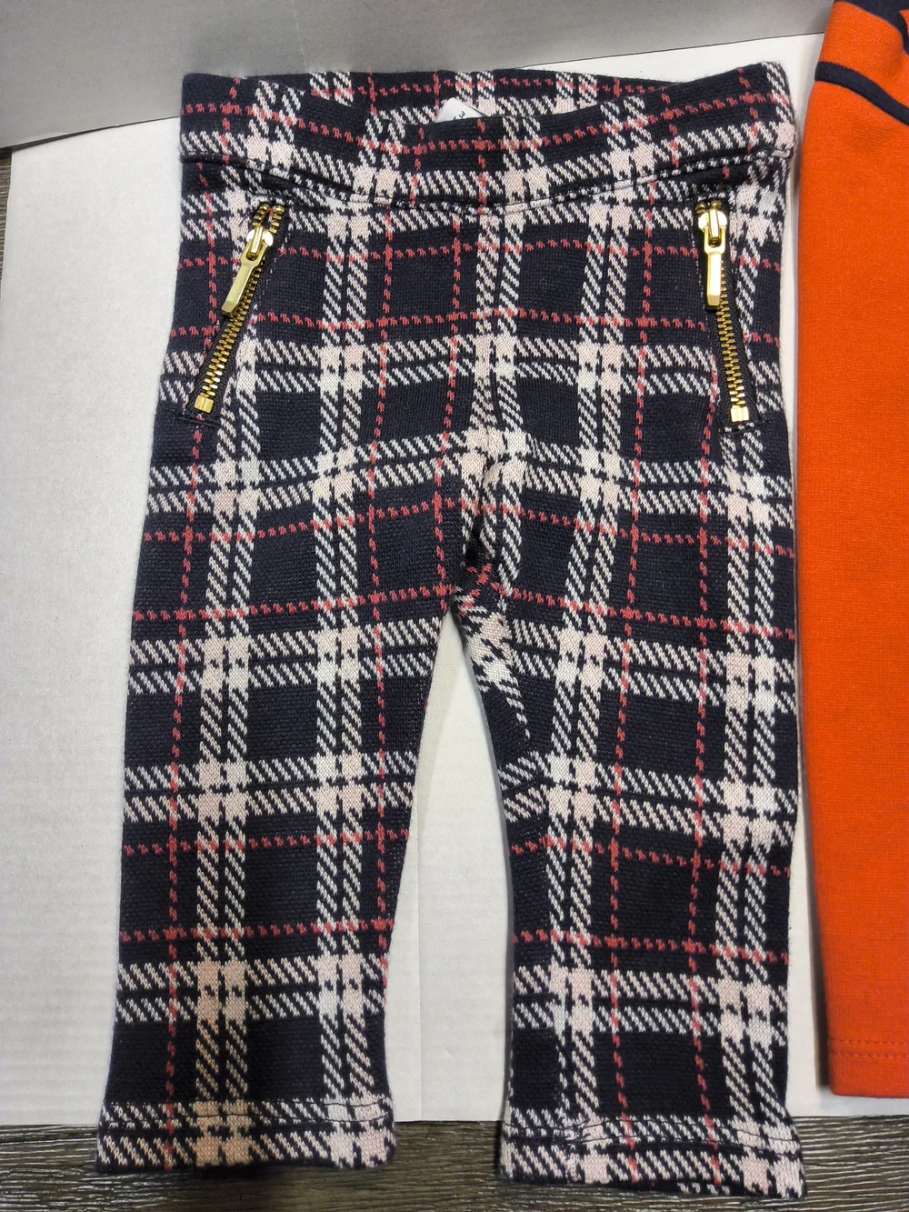 NWOT Janie and Jack Size 3/6 Months 2 Pair Leggings